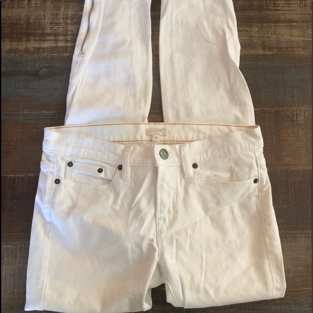 J. Crew Zipper ankle jeans 26 EUC